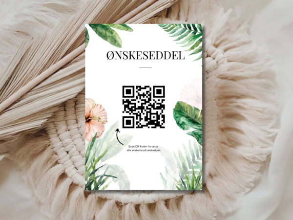ønskeseddel barnedåb