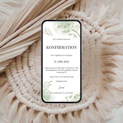 Noor | Invitation konfirmation digital