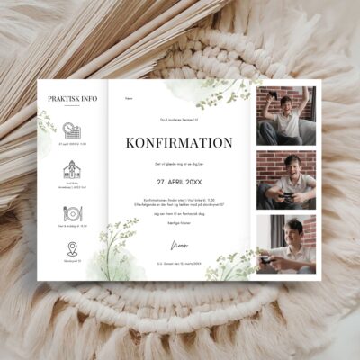 Noor | Invitation konfirmation portfals