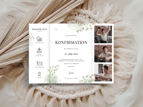 invitation konfirmation