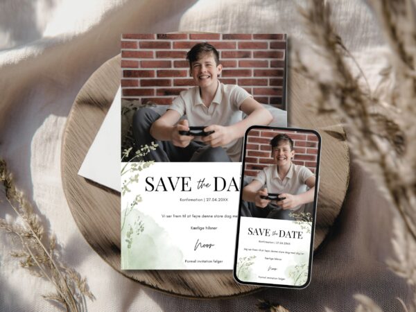 save the date konfirmation