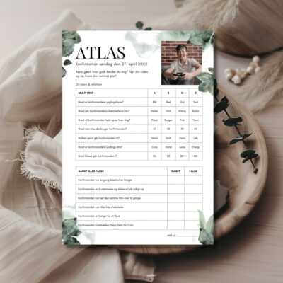 Atlas | Quiz til konfirmation multitest