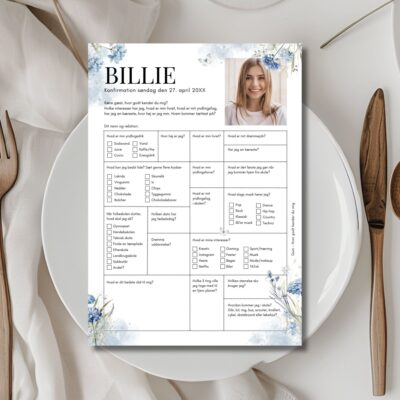Billie | Quiz til konfirmation