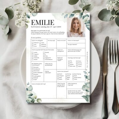 Emilie | Quiz til konfirmation
