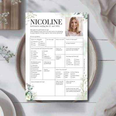 Nicoline | Quiz til konfirmation
