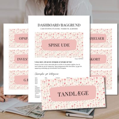 Hjerteblik | Cash stuffing baggrund