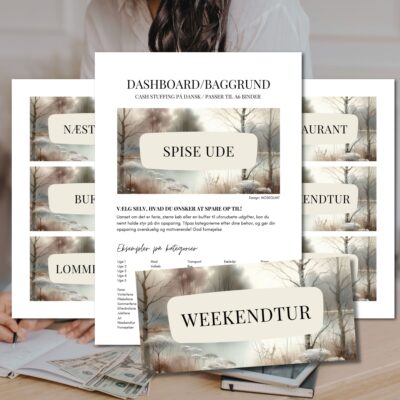 Moseglimt | Cash stuffing baggrund