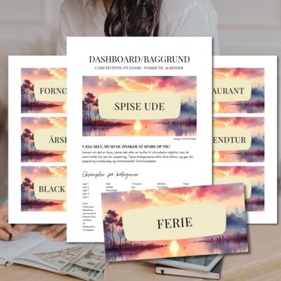 Solopgang | Cash stuffing baggrund