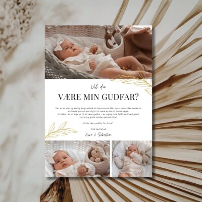 Gudfar | Vil du være min gudfar