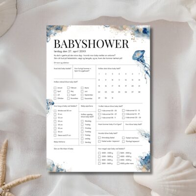 Hugo | Quiz til babyshower