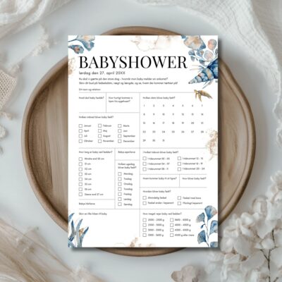 Liva | Quiz til babyshower
