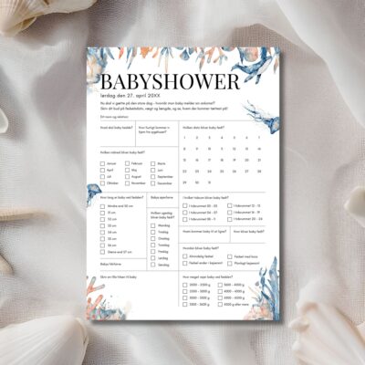 Thea | Quiz til babyshower