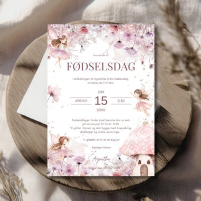 Feer | Invitation børnefødselsdag