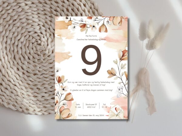 invitation børnefødselsdag