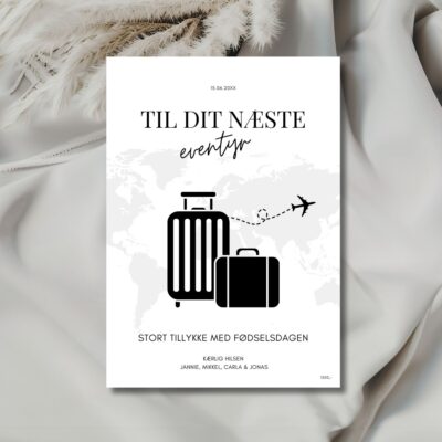 Kuffert | Pengegave fødselsdag