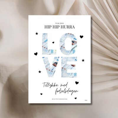 Love | Pengegave fødselsdag