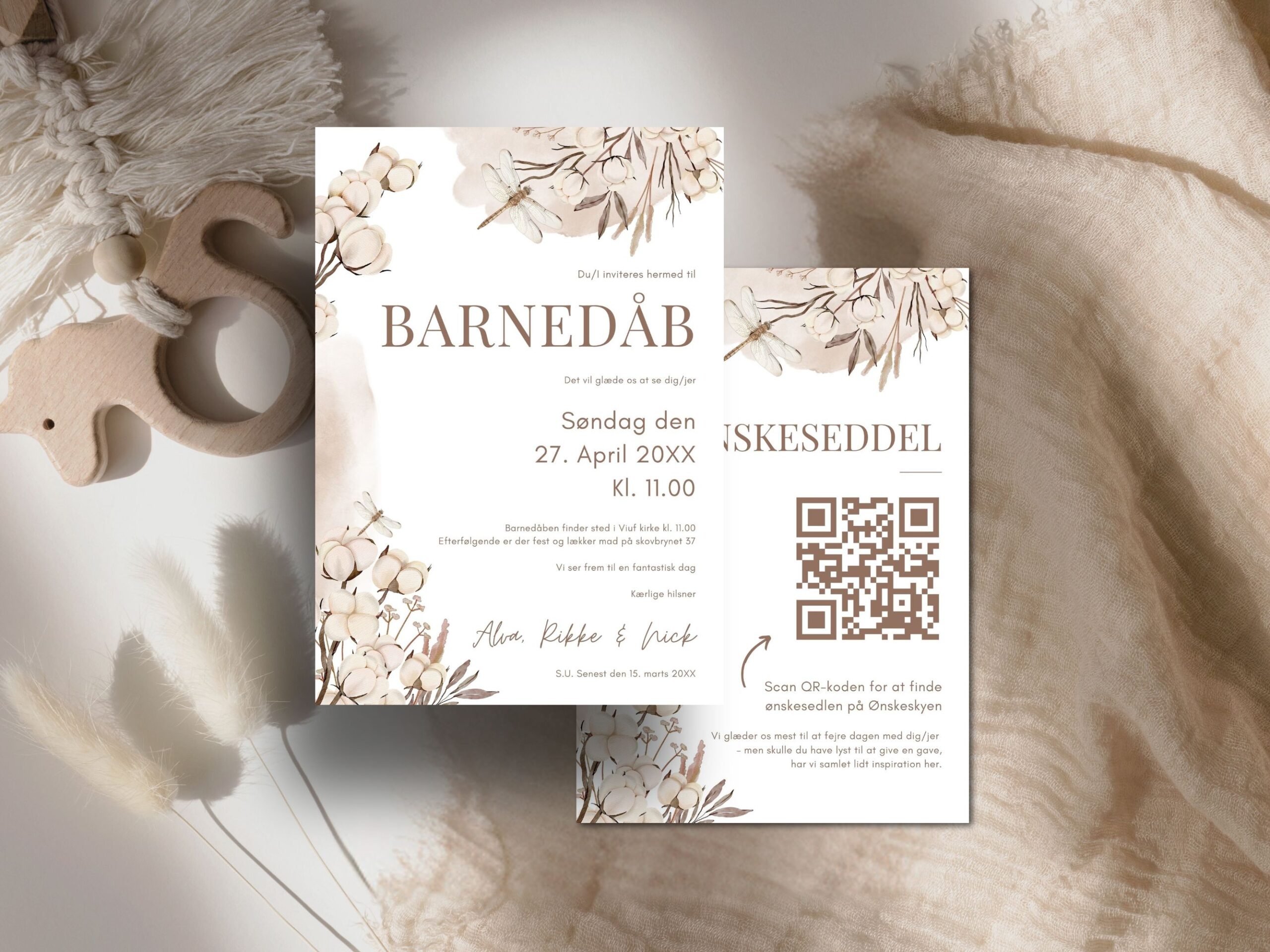 invitation barnedåb