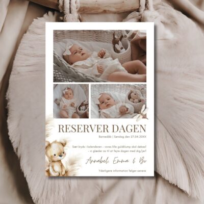 Annabel | Save the date kort