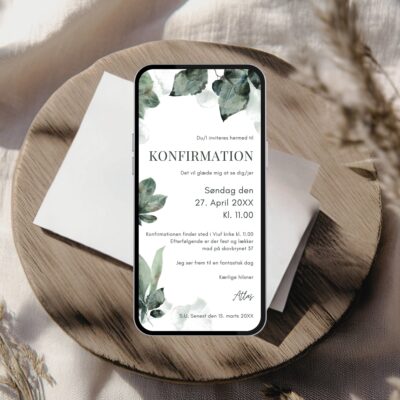 Atlas | Digital invitation konfirmation basis
