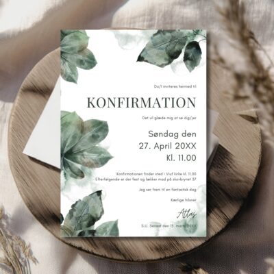 Atlas | Invitation konfirmation basis