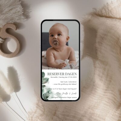 Atlas | Save the date kort digital