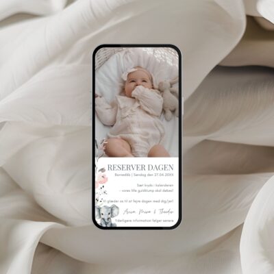 Aviva | Save the date kort digital