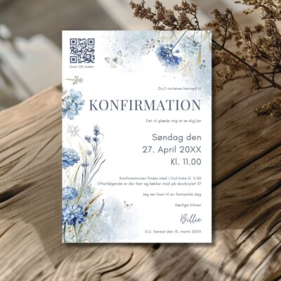 Billie | Invitation konfirmation luxi