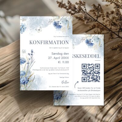 Billie | Invitation konfirmation lux