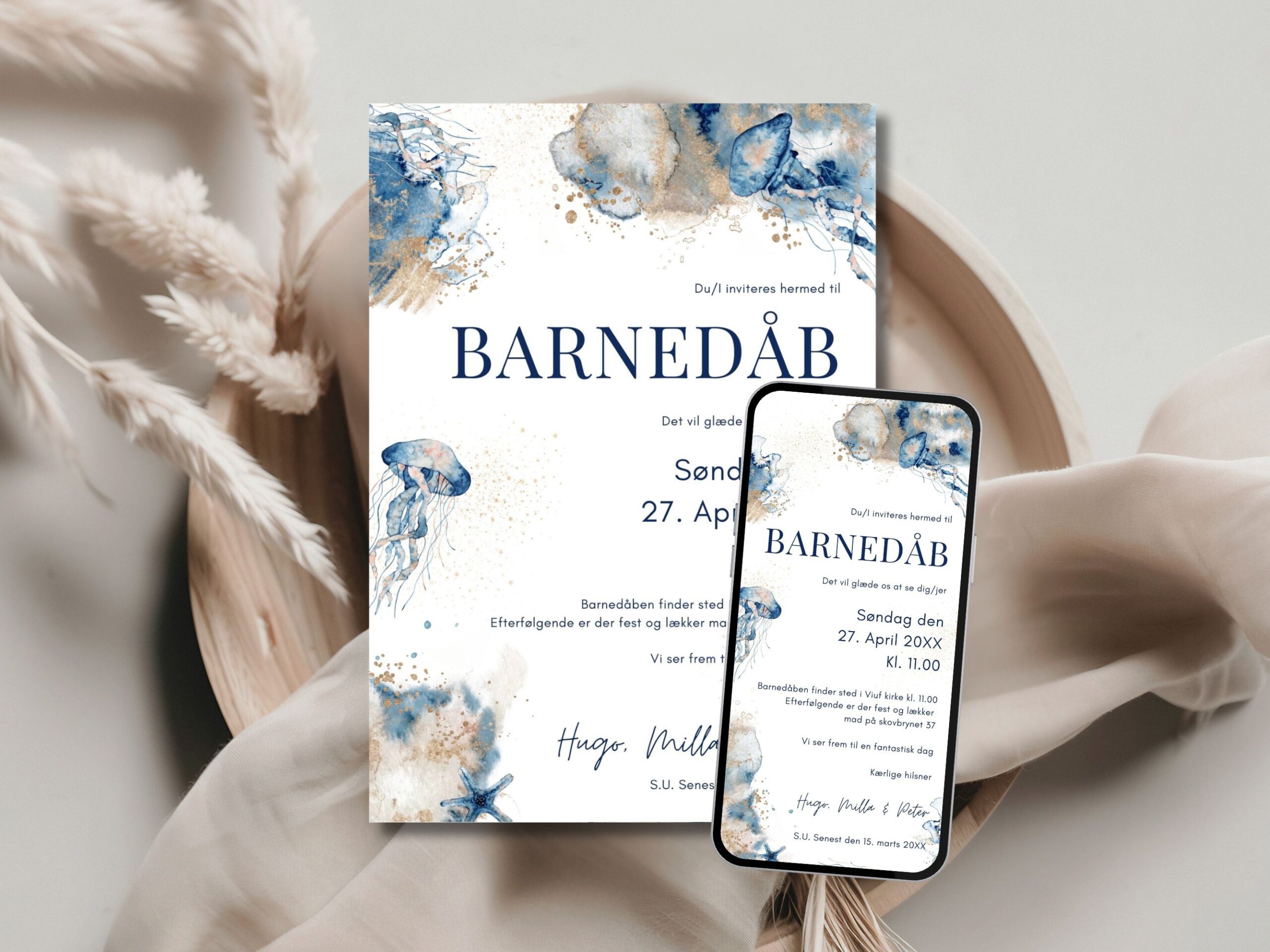 invitation barnedåb