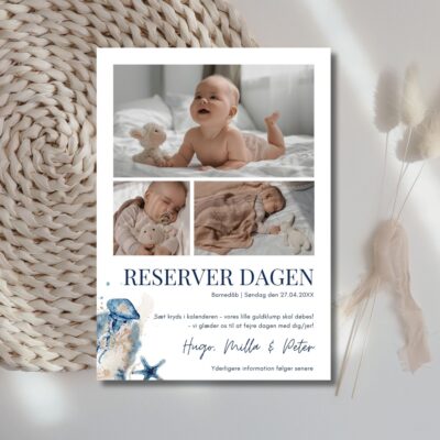 Hugo | Save the date kort