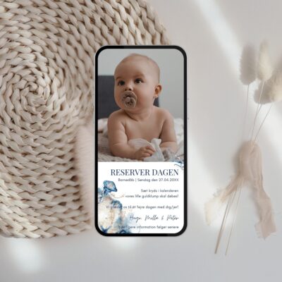 Hugo | Save the date kort digital