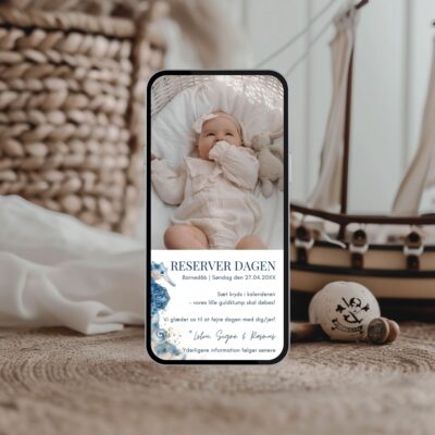 Lelou | Save the date kort digital