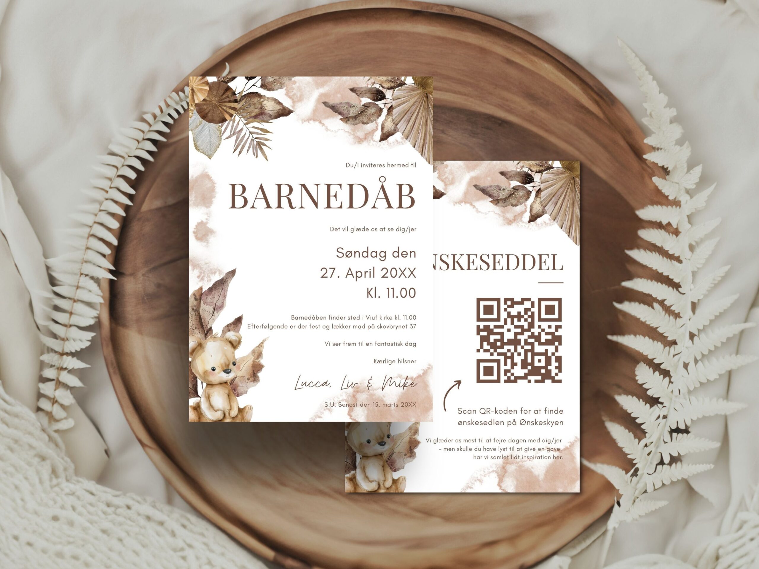 invitation barnedåb
