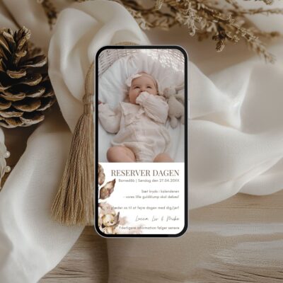 Lucca | Save the date kort digital