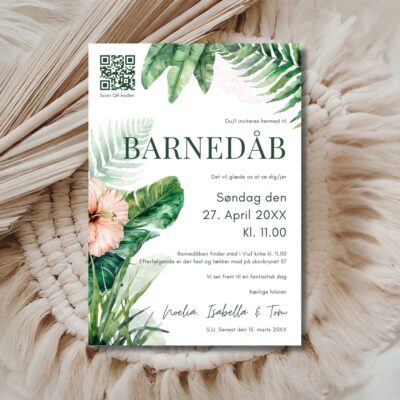 Noelia | Invitation barnedåb luxi
