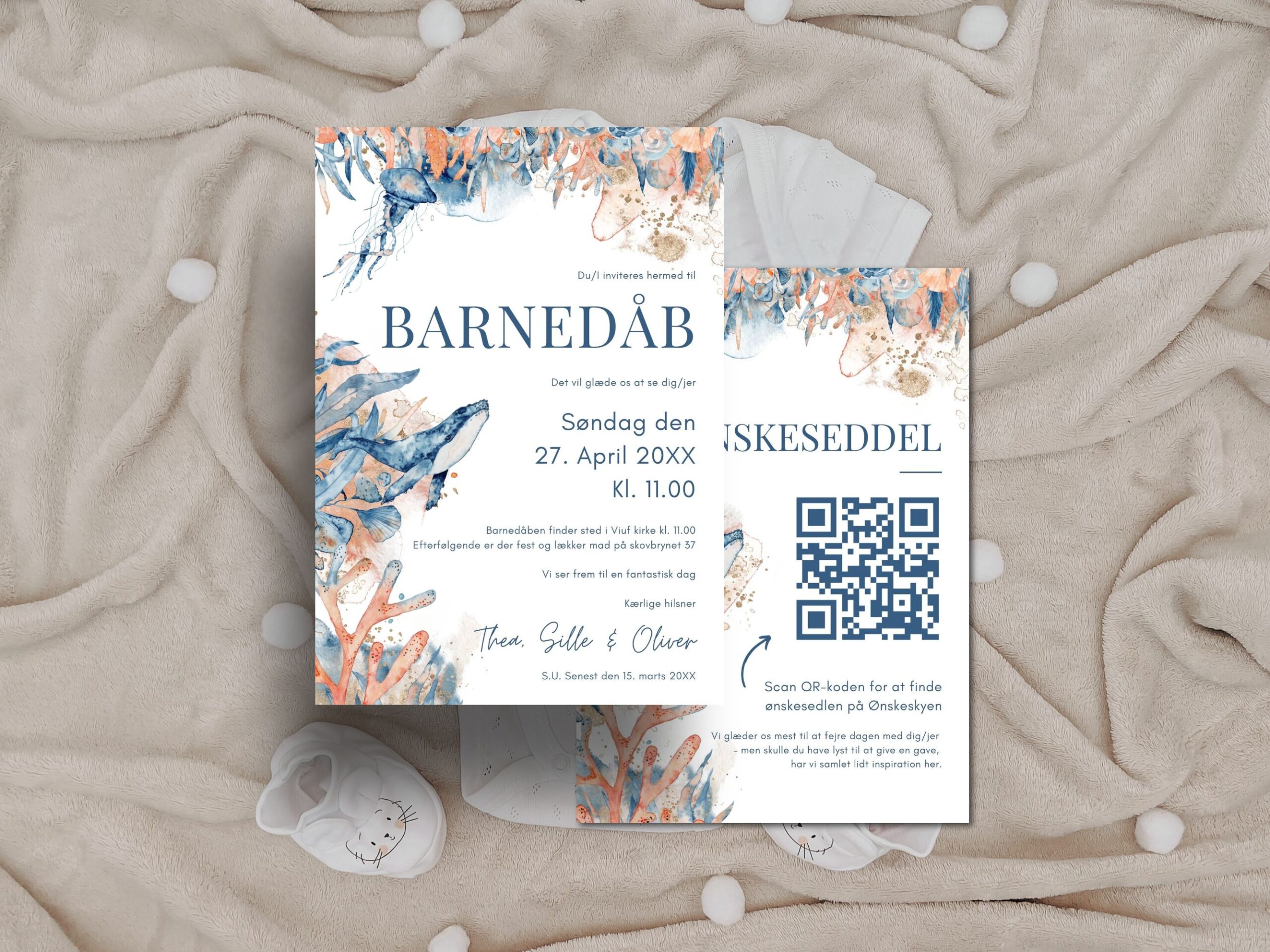 invitation barnedåb