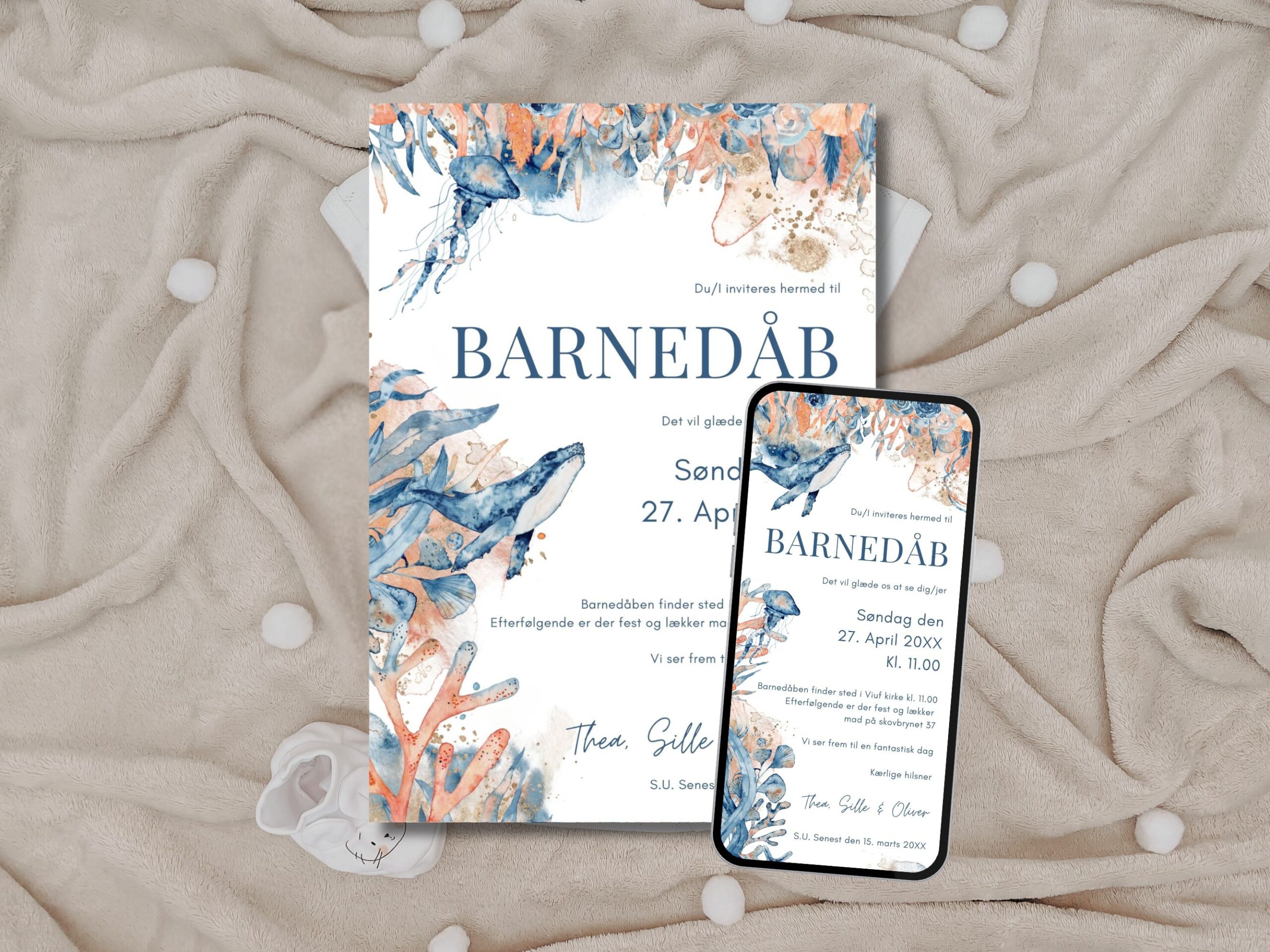 invitation barnedåb