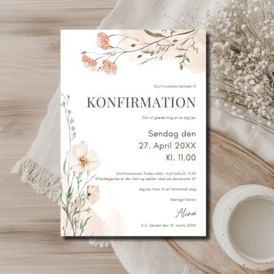 Alina | Invitation konfirmation basis