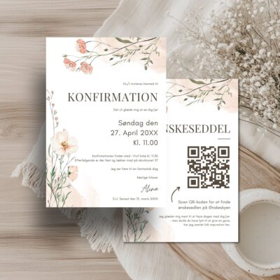 Alina | Invitation konfirmation lux