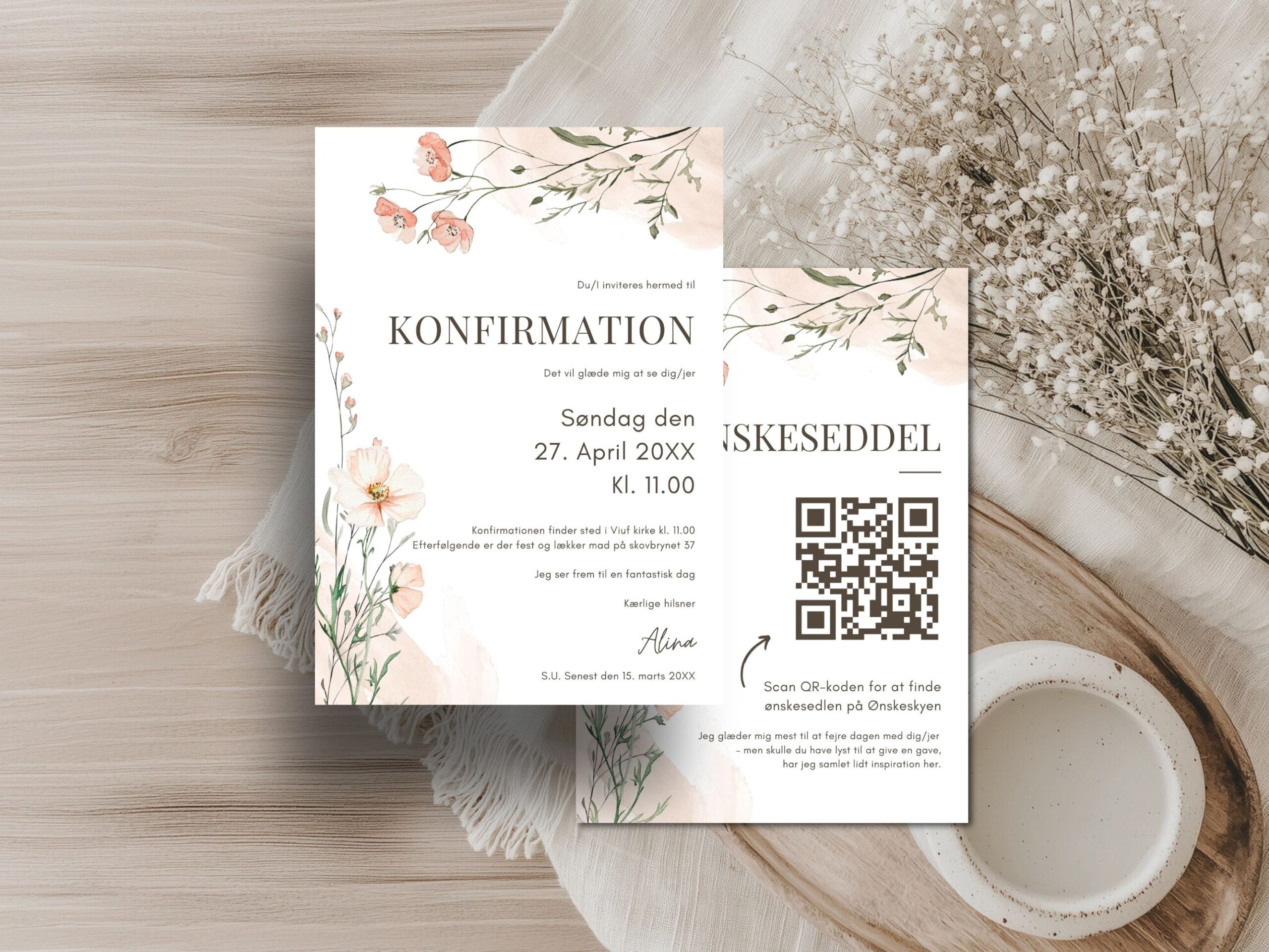 invitation konfirmation