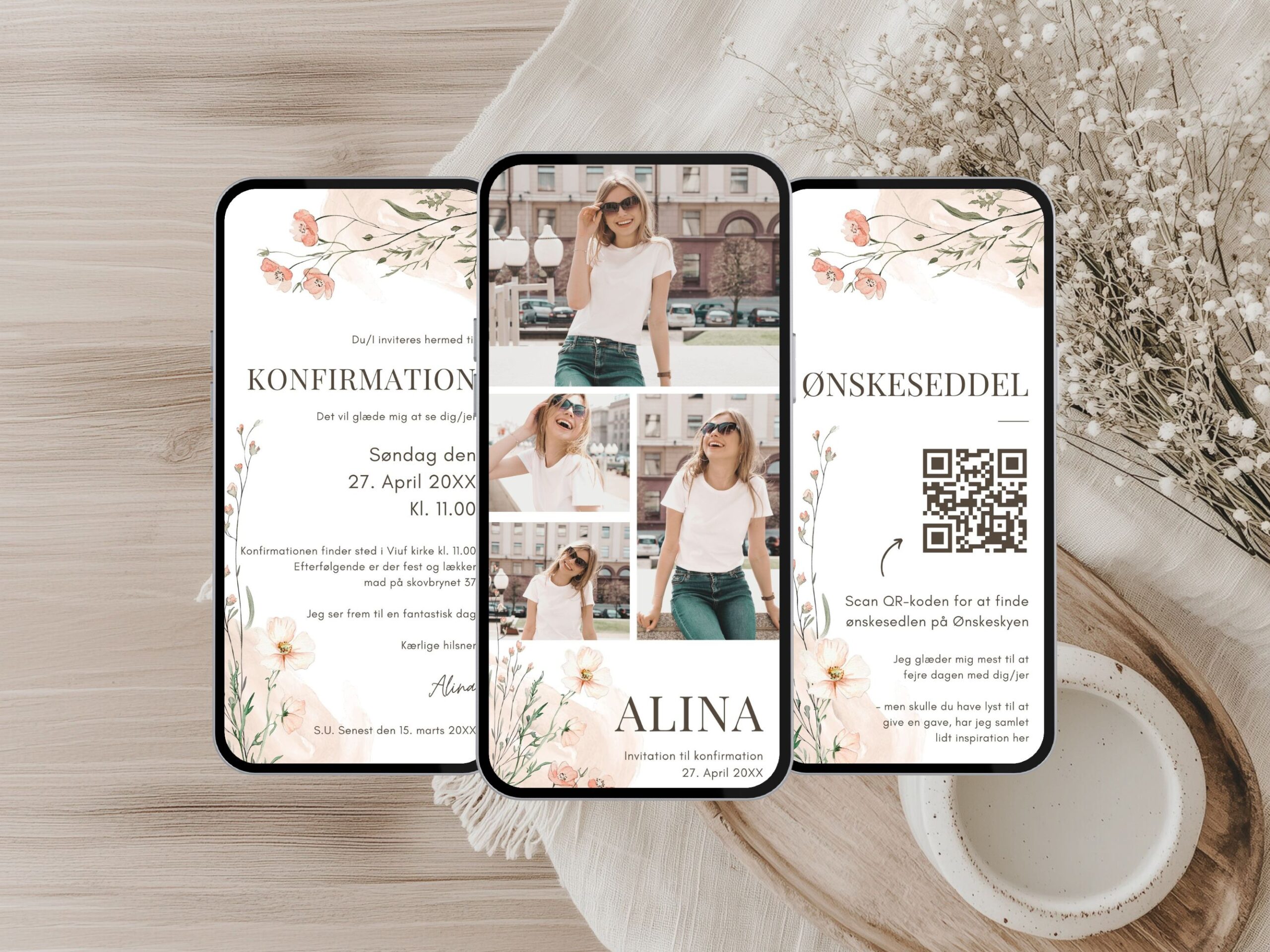 digital invitation konfirmation