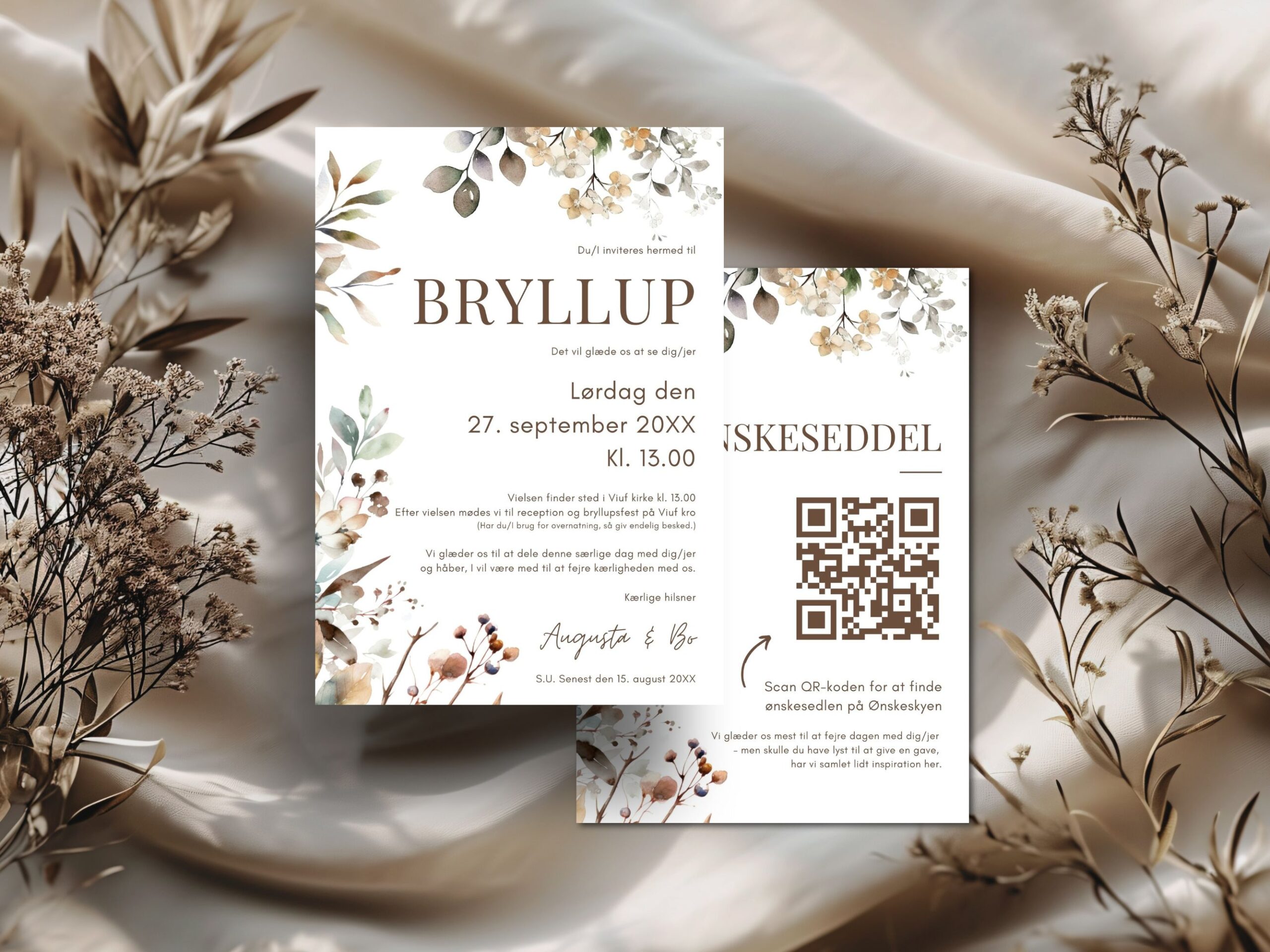 bryllupsinvitation