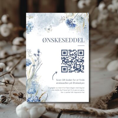 Billie | Ønskeseddel til bryllupsinvitation