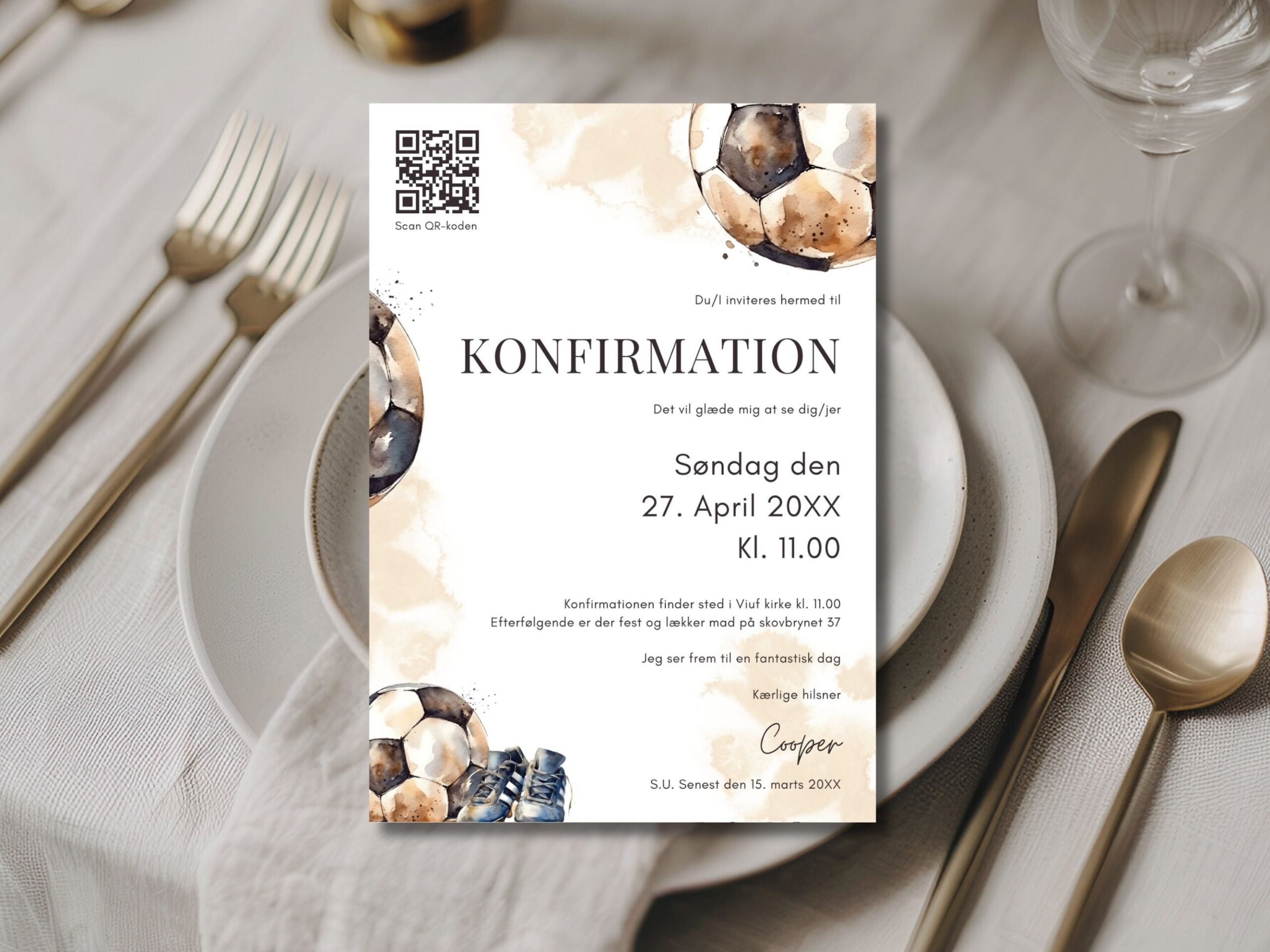 invitation konfirmation