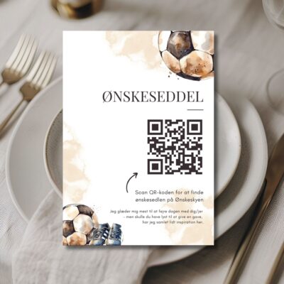 Fodbold | Ønskeseddel til konfirmation