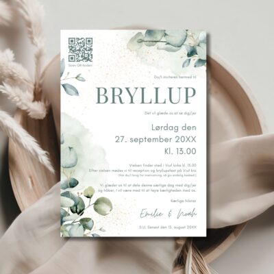 Emilie | Invitation bryllup luxi