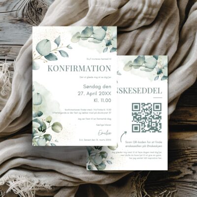 Emilie | Invitation konfirmation lux