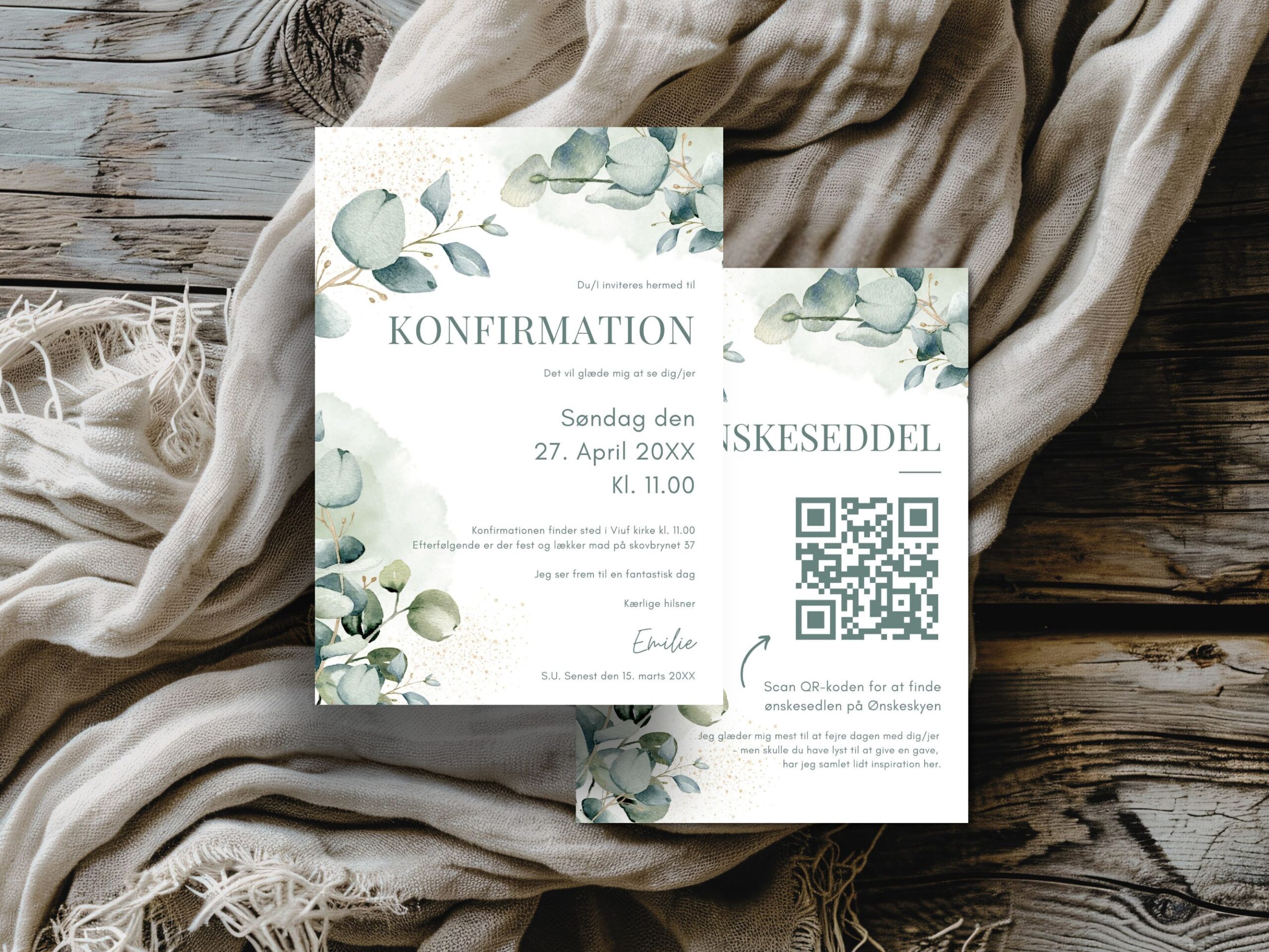 invitation konfirmation