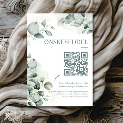 Emilie | Ønskeseddel til konfirmation