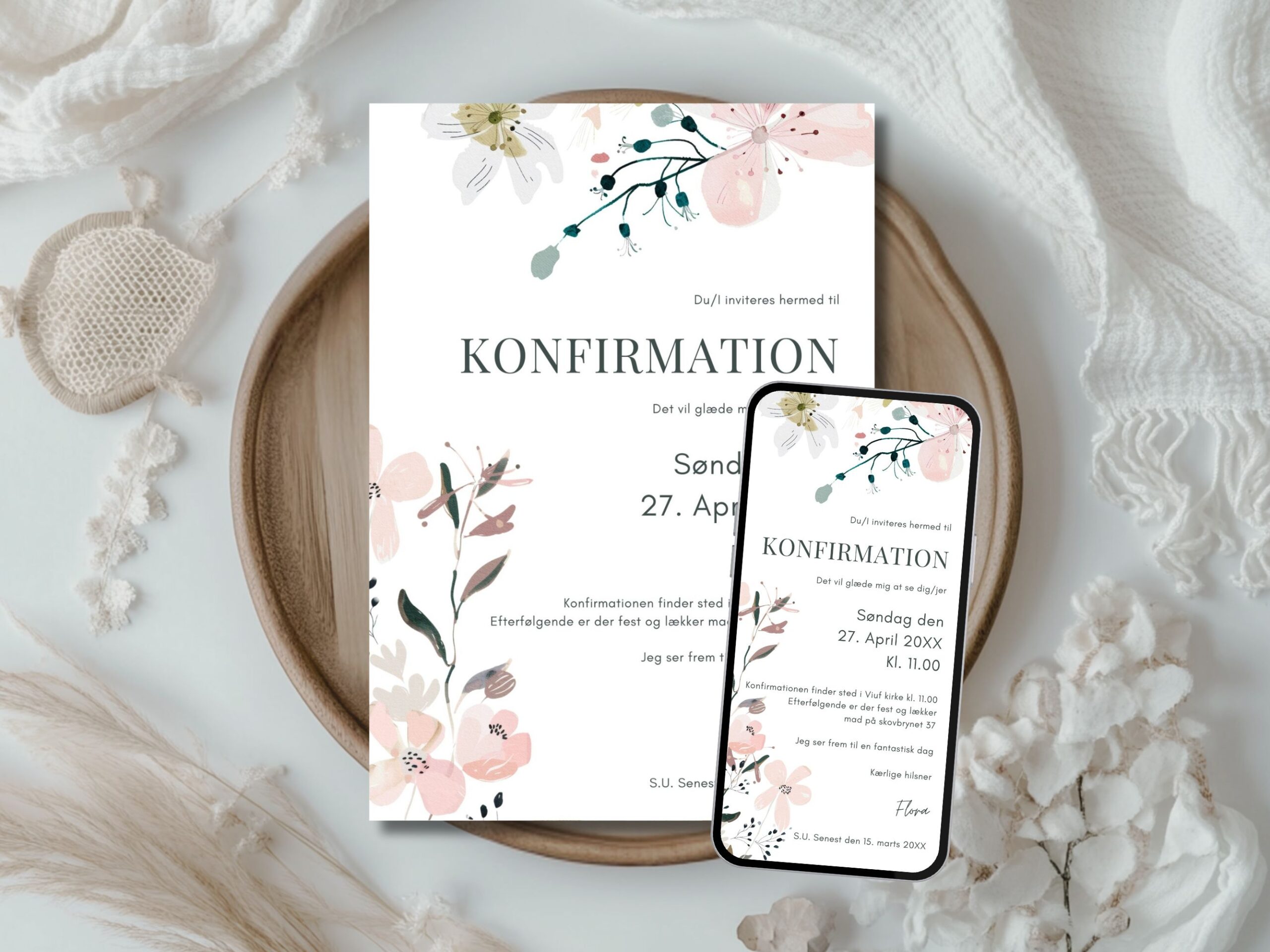 invitation konfirmation